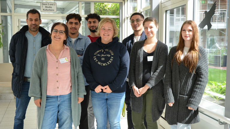 Neue Auszubildende im ambulanten Dienst, Residenz am Wiesenkamp, Hamburg-Volksdorf Teamfoto der neuen Auszubildenden im ambulanten Dienst, Residenz am Wiesenkamp in Hamburg-Volksdorf