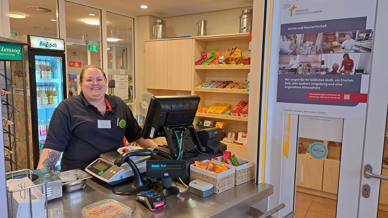 Immanuel Albertinen Diakonie - Nachricht - Woche der Hauswirtschaft - Auszubildende in Kiosk Immanuel Albertinen Diakonie - Nachricht - Woche der Hauswirtschaft - Auszubildende in Kiosk