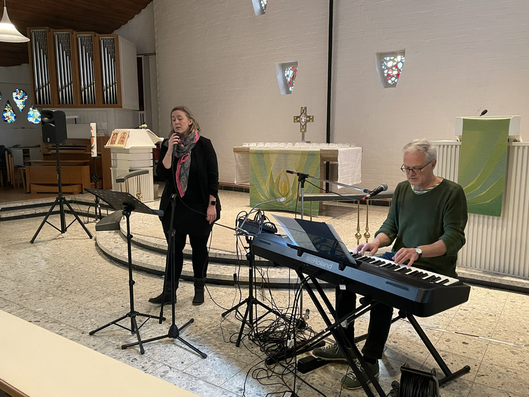 Einfühlsame musikalische Begleitung