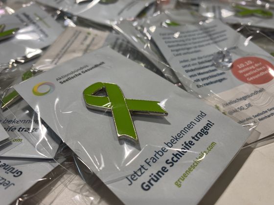 Woche der Seelischen Gesundheit - Grüne Schleife Woche der Seelischen Gesundheit - Grüne Schleife