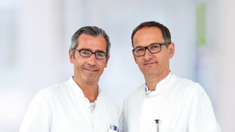 Portrait Leitende Ärzte der Fachabteilung Neurologie im Evangelischen Amalie Sieveking Krankenhaus, Dres. Wellach Becker Portrait Leitende Ärzte der Fachabteilung Neurologie im Evangelischen Amalie Sieveking Krankenhaus, Dres. Wellach Becker