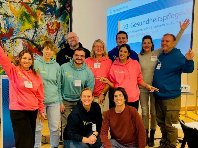 Albertinen Krankenhaus Team beim 23. Springer Gesundheitspflege-Kongress 2025 in Hamburg Albertinen Krankenhaus Team beim 23. Springer Gesundheitspflege-Kongress 2025 in Hamburg