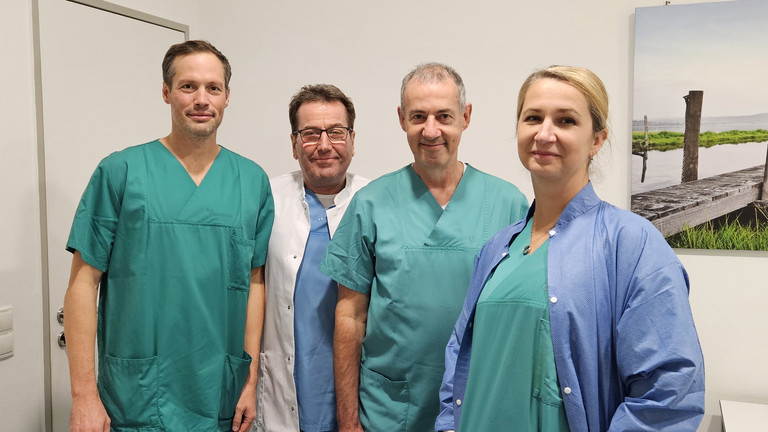 Standortübergreifendes Team in der interventionellen Herzklappentherapie, Herzerkrankungen Berlin, Brandenburg, Hamburg, Immanuel Klinikum Bernau, Albertinen Krankenhaus, Deutsches Diakonisches Herz- und Gefäßzentrum Standortübergreifendes Team in der interventionellen Herzklappentherapie im Immanuel Krankenhaus Bernau Herzzentrum Brandenburg