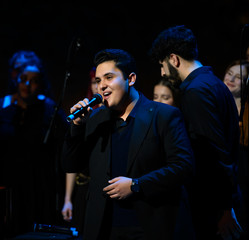 Foto des Klassik-Interpreten Khaled Arefi bei einem Konzert