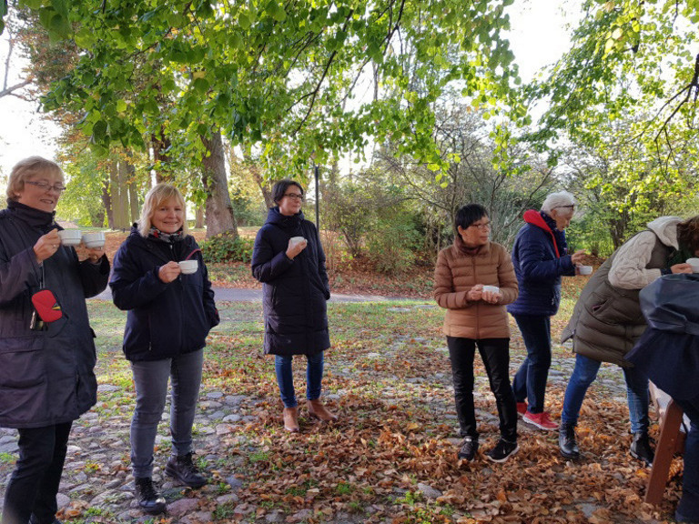 Beisammensein der Gruppe - Diakonie Hospiz Wannsee