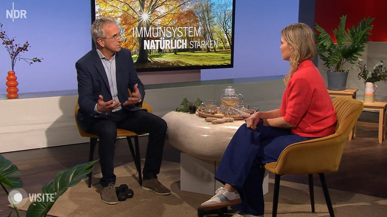 Prof. Dr. Andreas Michalsen zu Gast in der Sendung NDR Visite